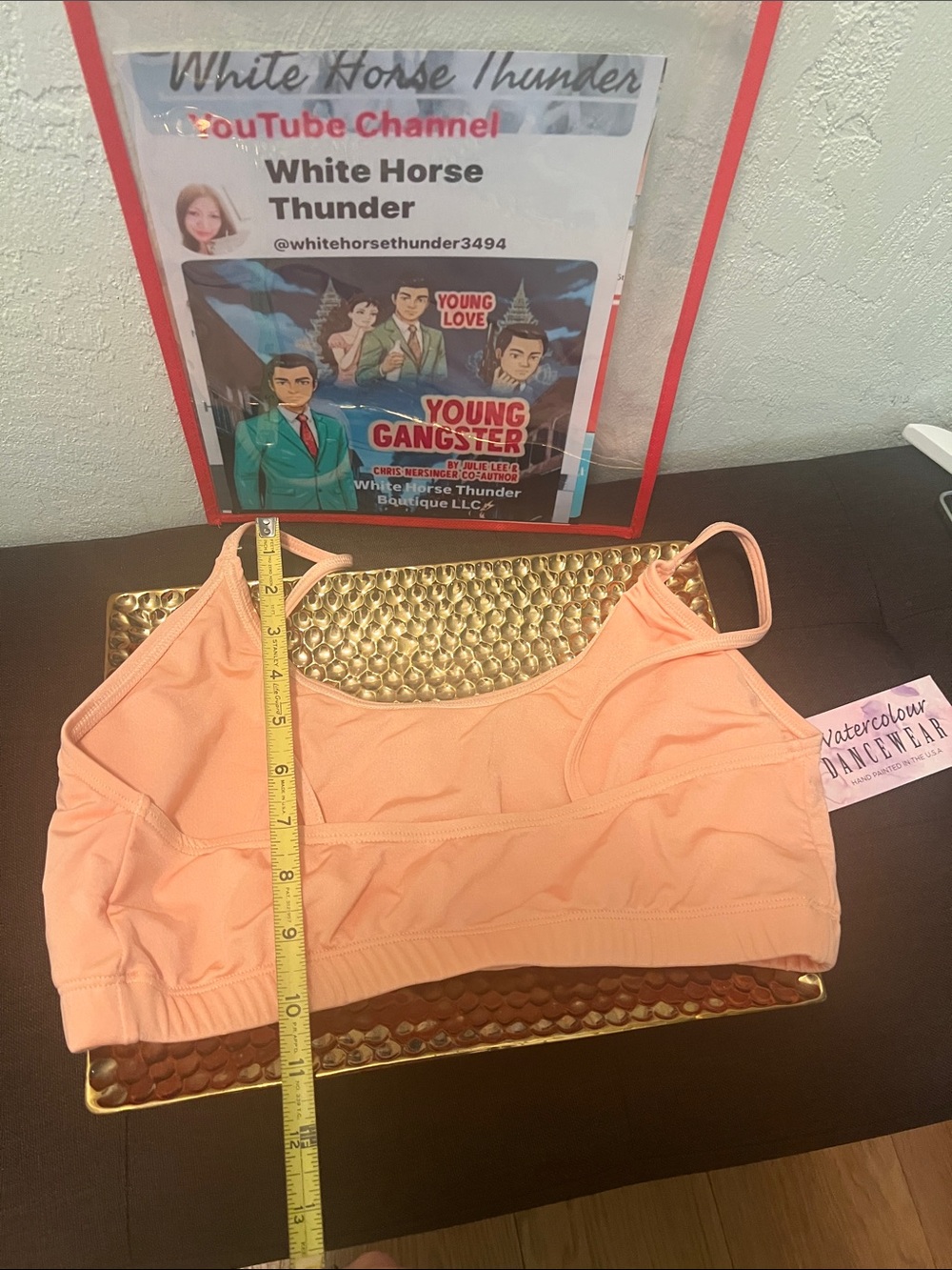 #2462**Peach Bralette — Women’s Sleep & Intimates - Picture 4 of 17